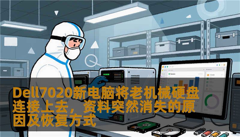 Dell7020新电脑将老机械硬盘连接上去,资料突然消失的原因及恢复方式 Dell7020新电脑将老机械硬盘连接上去,资料突然消失的原因及恢复方式