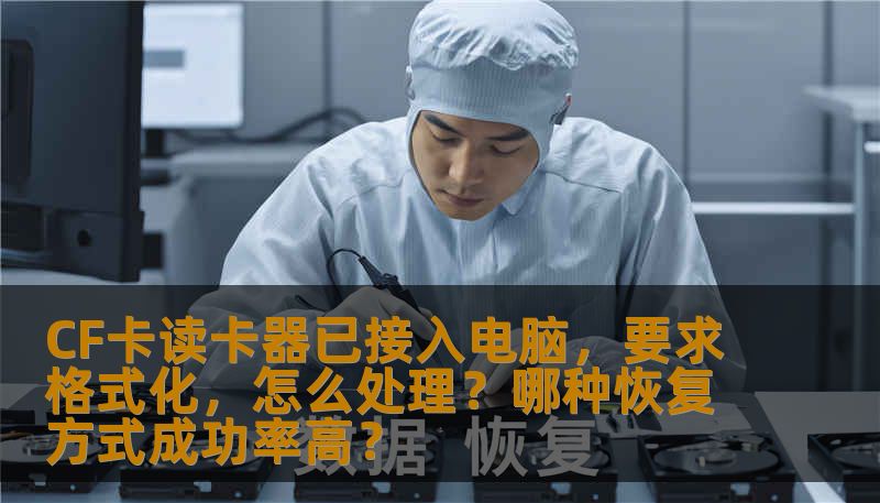 CF卡读卡器已接入电脑，要求格式化，怎么处理？哪种恢复方式成功率高？