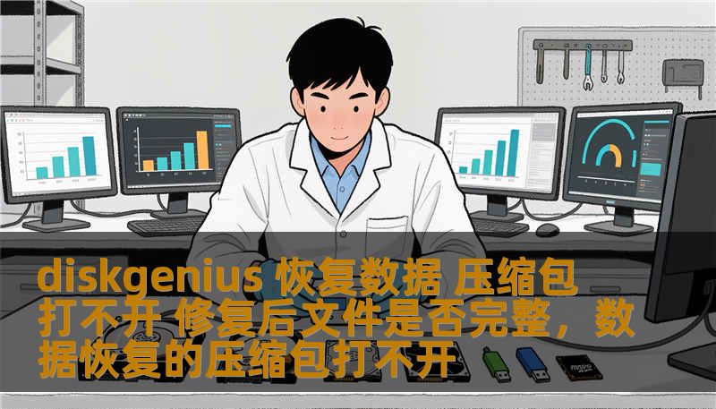diskgenius 恢复数据 压缩包打不开 修复后文件是否完整，数据恢复的压缩包打不开