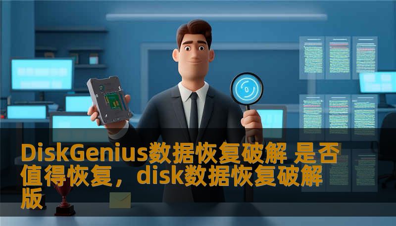 DiskGenius数据恢复破解 是否值得恢复，disk数据恢复破解版