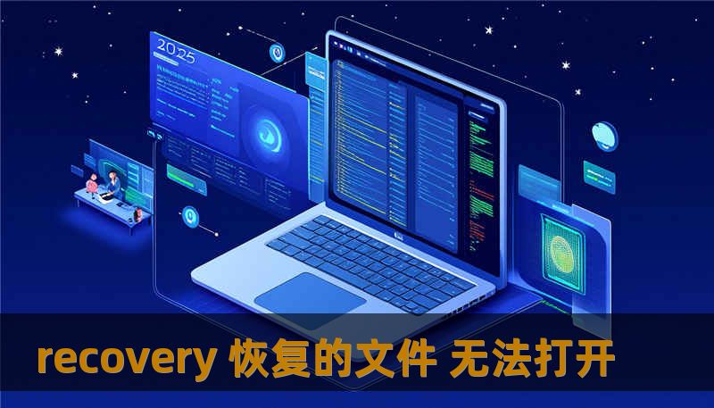 recovery 恢复的文件 无法打开