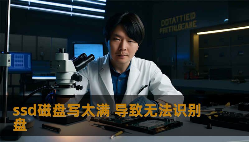 ssd磁盘写太满 导致无法识别盘