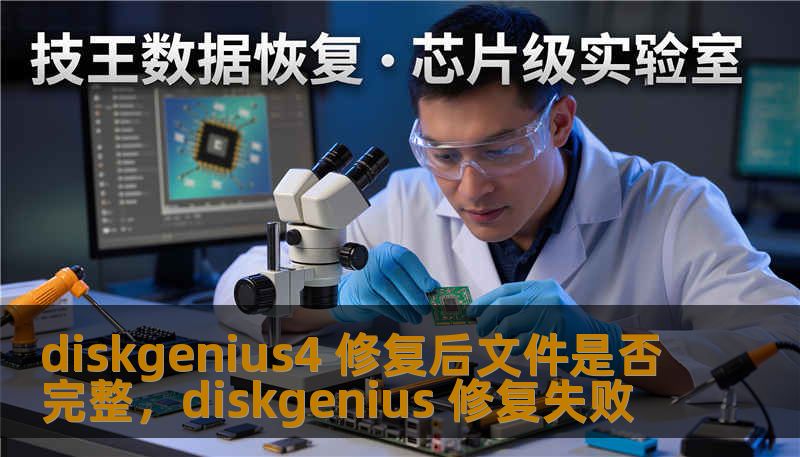 diskgenius4 修复后文件是否完整，diskgenius 修复失败