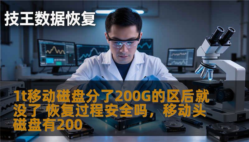 1t移动磁盘分了200G的区后就没了 恢复过程安全吗,移动头磁盘有200 1t移动磁盘分了200G的区后就没了 恢复过程安全吗,移动头磁盘有200
