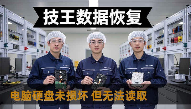 电脑硬盘未损坏 但无法读取