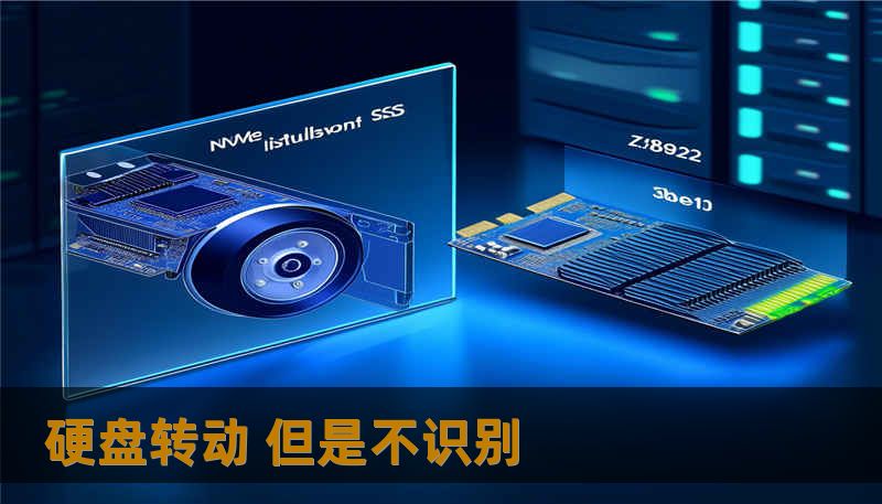 硬盘转动 但是不识别