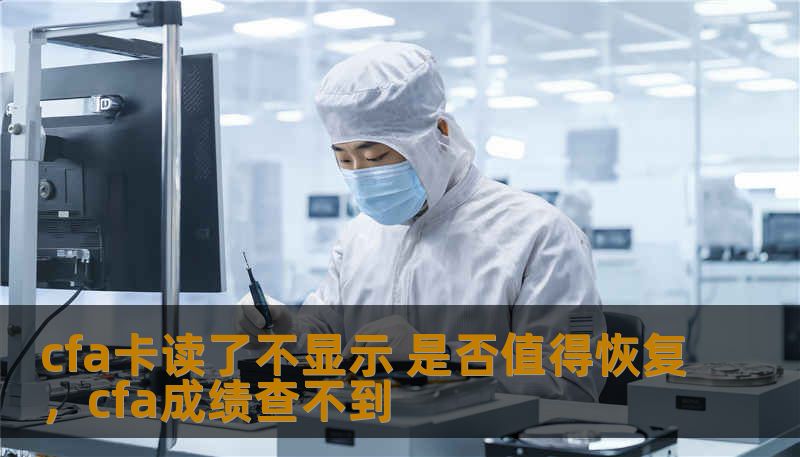 cfa卡读了不显示 是否值得恢复，cfa成绩查不到