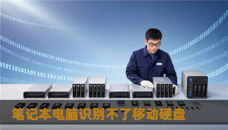笔记本电脑识别不了移动硬盘