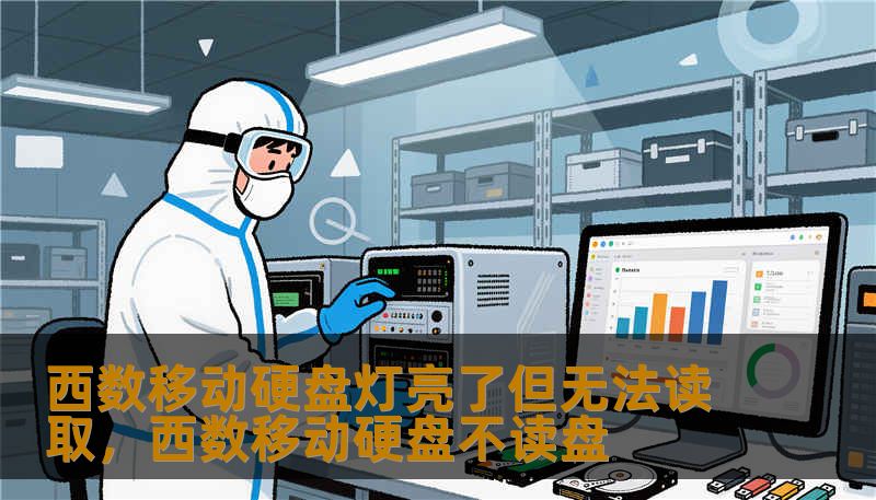 西数移动硬盘灯亮了但无法读取，西数移动硬盘不读盘