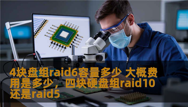 4块盘组raid6容量多少 大概费用是多少，四块硬盘组raid10还是raid5