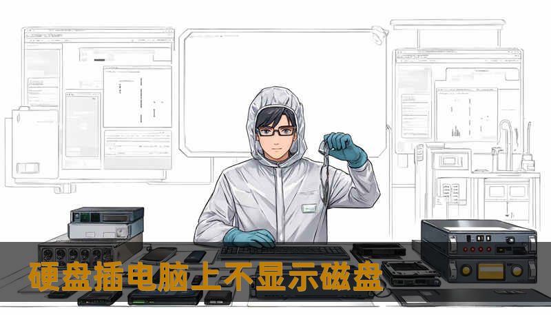 硬盘插电脑上不显示磁盘 硬盘插电脑上不显示磁盘