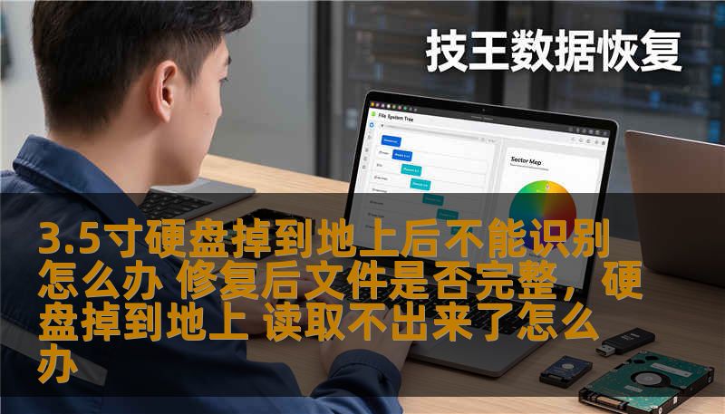 3.5寸硬盘掉到地上后不能识别怎么办 修复后文件是否完整，硬盘掉到地上 读取不出来了怎么办