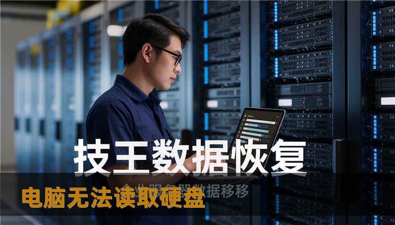 电脑无法读取硬盘