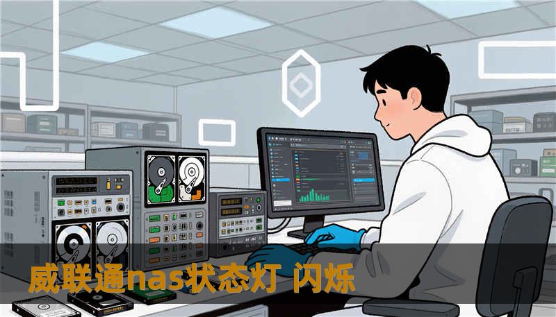 威联通nas状态灯 闪烁