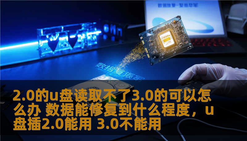 2.0的u盘读取不了3.0的可以怎么办 数据能修复到什么程度，u盘插2.0能用 3.0不能用