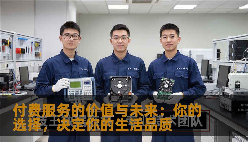 付费服务的价值与未来:你的选择,决定你的生活品质 付费服务的价值与未来:你的选择,决定你的生活品质