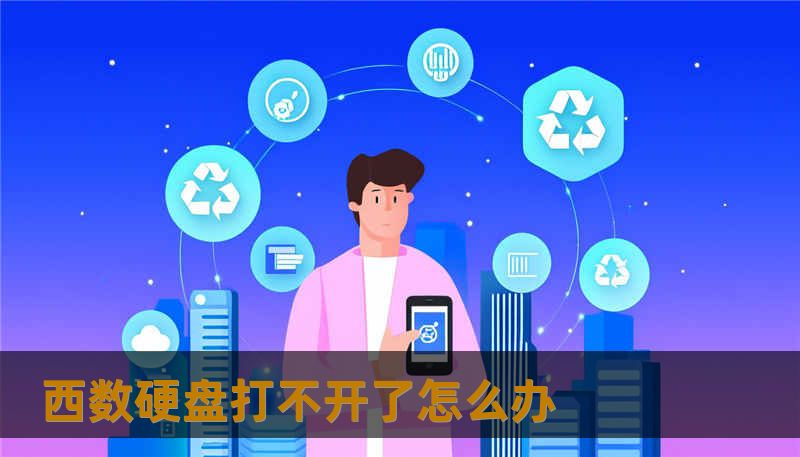 西数硬盘打不开了怎么办