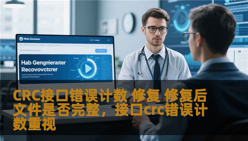 了解CRC接口错误计数的修复方法以及修复后的文件完整性问题，掌握数据传输中不可忽视的关键技术，确保数据无误的传输与处理。