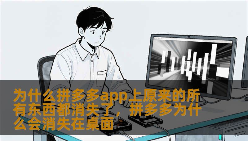 为什么拼多多app上原来的所有东西都消失了，拼多多为什么会消失在桌面