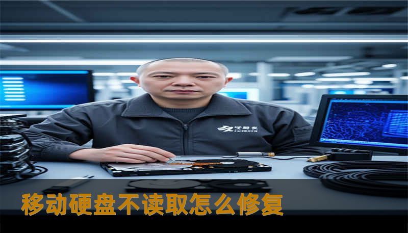 移动硬盘不读取怎么修复