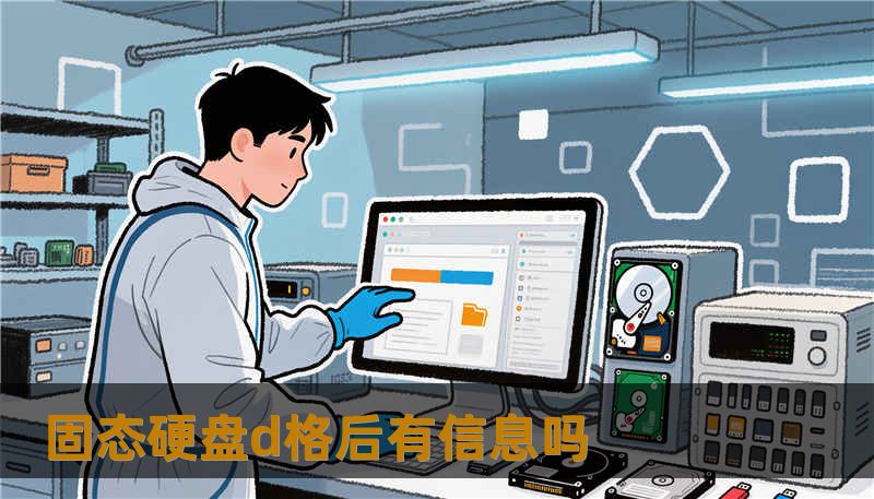 固态硬盘d格后有信息吗