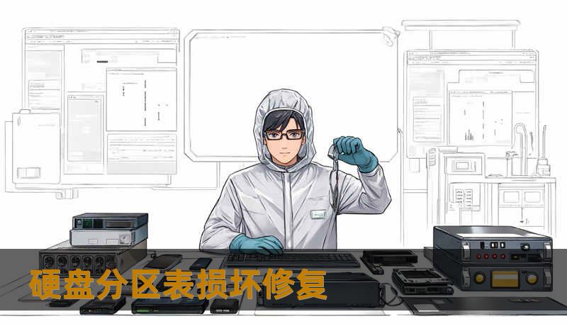 硬盘分区表损坏修复