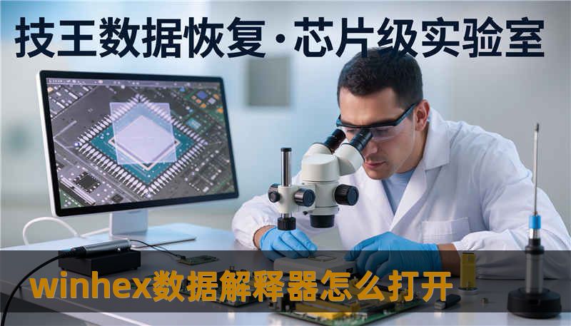 winhex数据解释器怎么打开 winhex数据解释器怎么打开