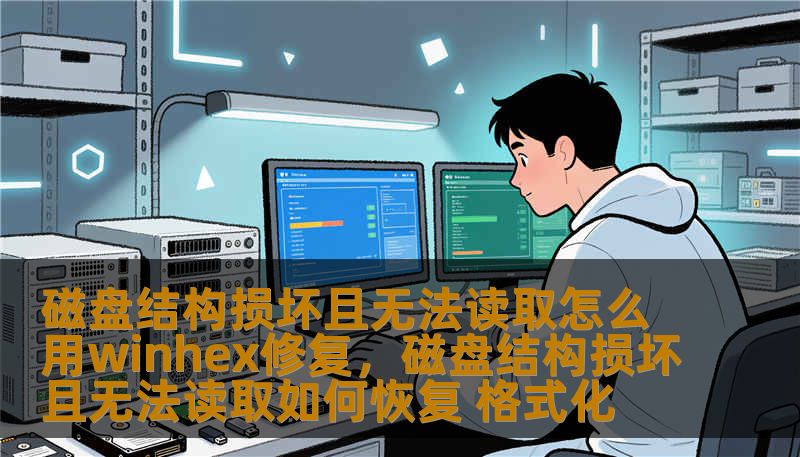 磁盘结构损坏且无法读取怎么用winhex修复，磁盘结构损坏且无法读取如何恢复 格式化