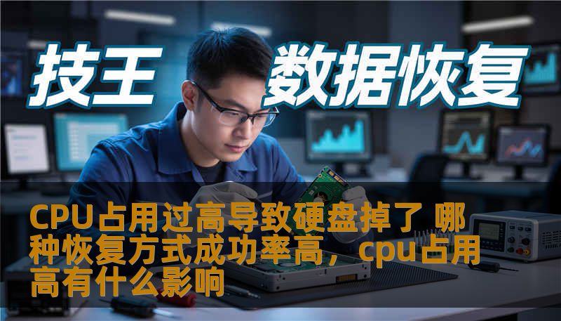 CPU占用过高导致硬盘掉了 哪种恢复方式成功率高，cpu占用高有什么影响