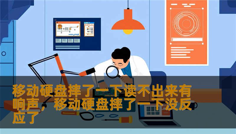 移动硬盘摔了一下读不出来有响声，移动硬盘摔了一下没反应了