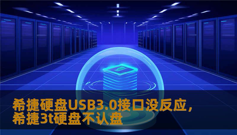 希捷硬盘USB3.0接口没反应，希捷3t硬盘不认盘