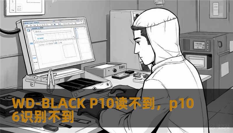 WD-BLACK P10读不到，p106识别不到