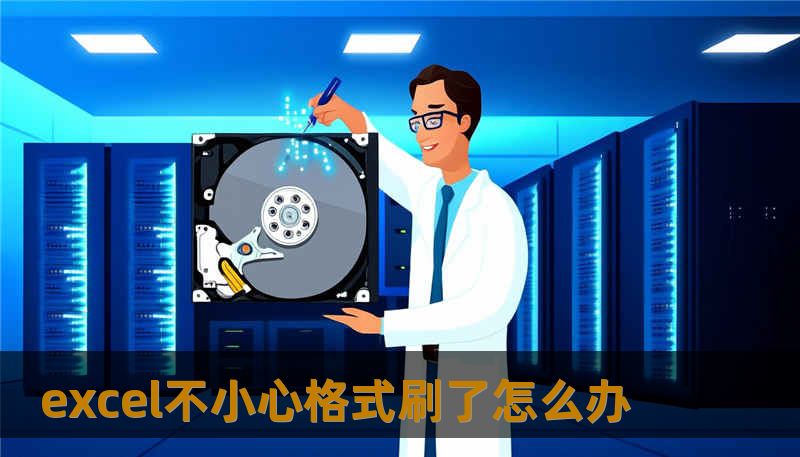 excel不小心格式刷了怎么办