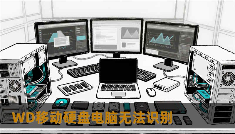 WD移动硬盘电脑无法识别