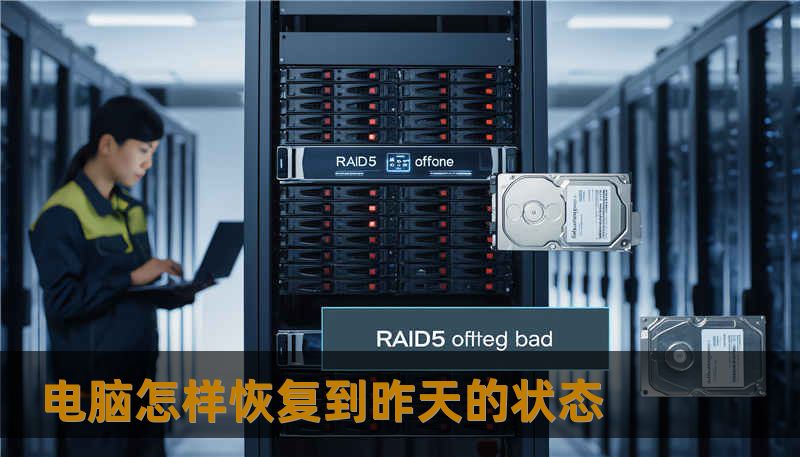 电脑怎样恢复到昨天的状态