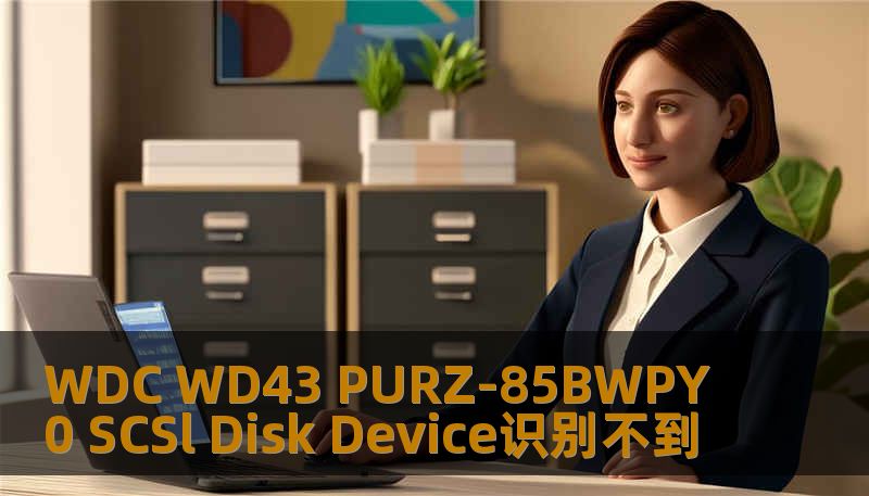 WDC WD43 PURZ-85BWPY0 SCSl Disk Device识别不到