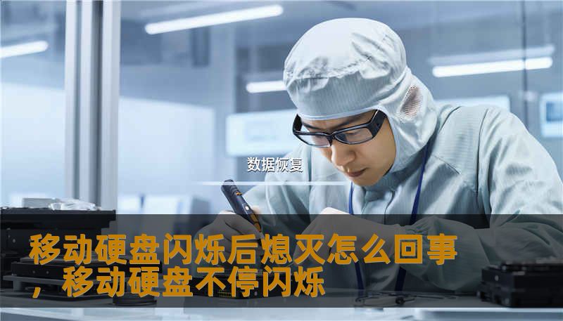 移动硬盘闪烁后熄灭怎么回事，移动硬盘不停闪烁