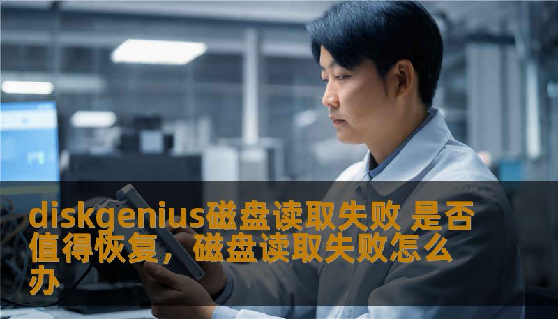 diskgenius磁盘读取失败 是否值得恢复，磁盘读取失败怎么办