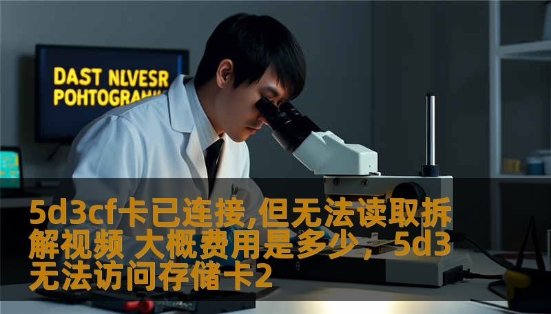 5d3cf卡已连接,但无法读取拆解视频 大概费用是多少，5d3无法访问存储卡2