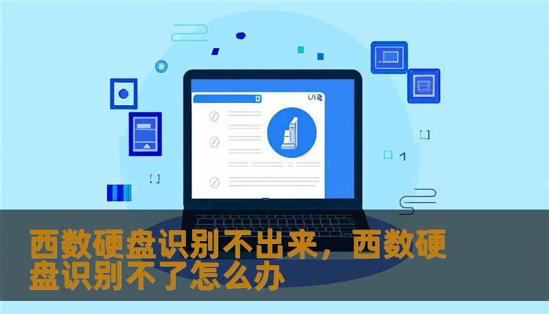 西数硬盘识别不出来，西数硬盘识别不了怎么办