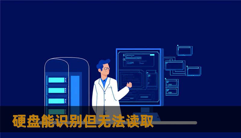 硬盘能识别但无法读取