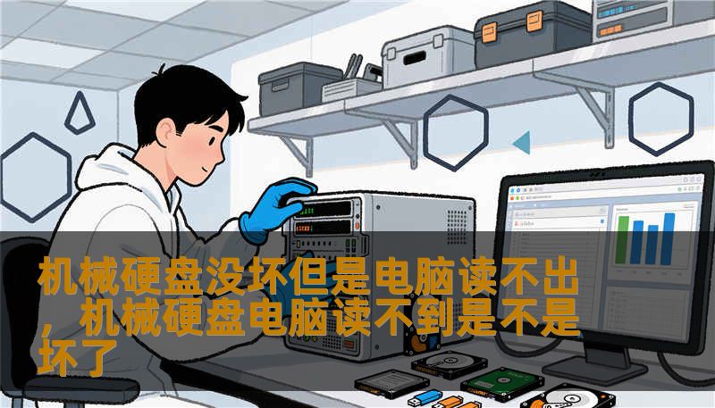 机械硬盘没坏但是电脑读不出，机械硬盘电脑读不到是不是坏了