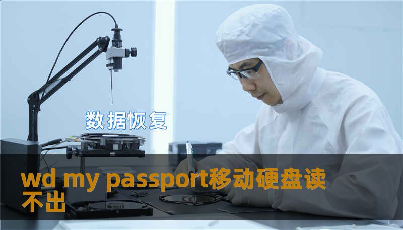 wd my passport移动硬盘读不出