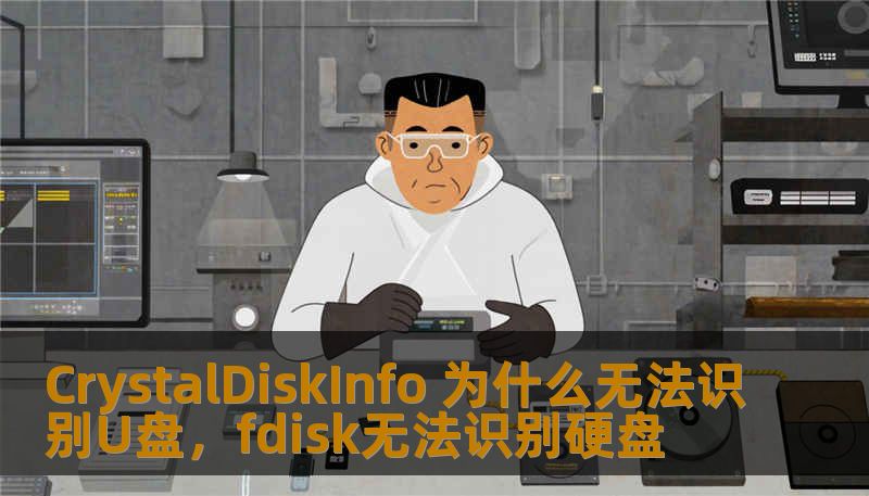 CrystalDiskInfo 为什么无法识别U盘,fdisk无法识别硬盘 CrystalDiskInfo 为什么无法识别U盘,fdisk无法识别硬盘