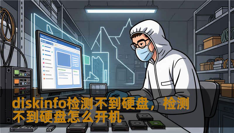 diskinfo检测不到硬盘，检测不到硬盘怎么开机