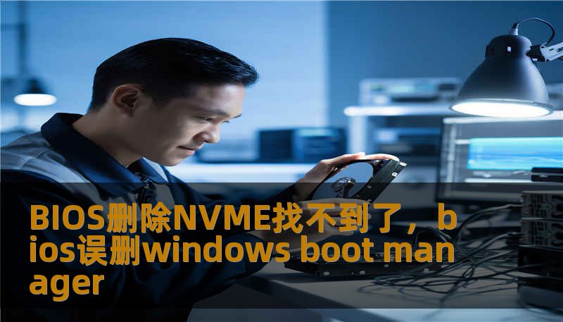 BIOS删除NVME找不到了,bios误删windows boot manager BIOS删除NVME找不到了,bios误删windows boot manager