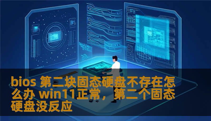 bios 第二块固态硬盘不存在怎么办 win11正常，第二个固态硬盘没反应