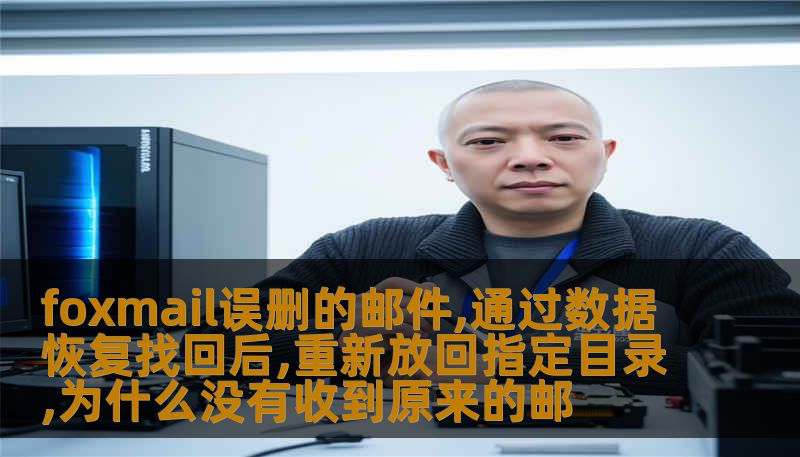 foxmail误删的邮件,通过数据恢复找回后,重新放回指定目录,为什么没有收到原来的邮
