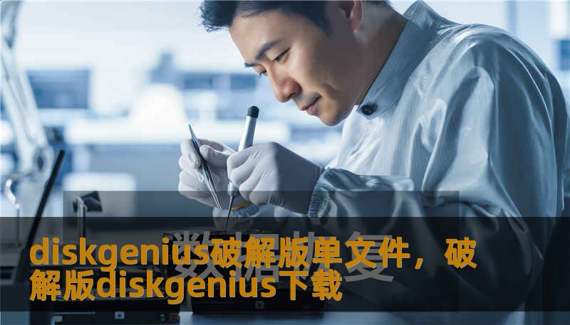 diskgenius破解版单文件，破解版diskgenius下载