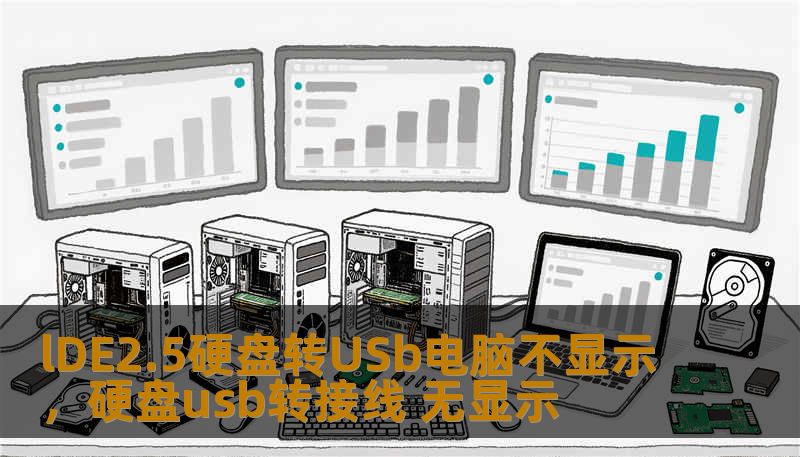 lDE2.5硬盘转USb电脑不显示，硬盘usb转接线 无显示